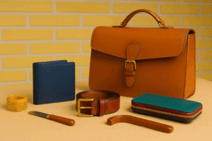 کیف چرمی مردانه و زنانه با طراحی شیک