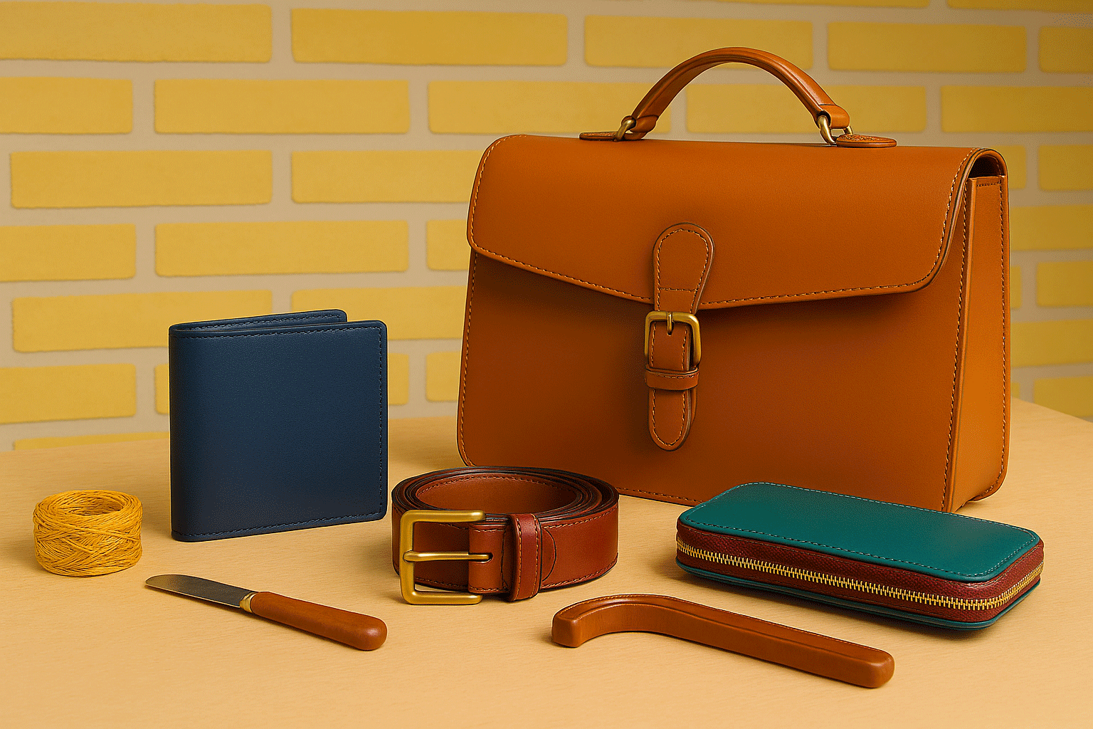 کیف چرمی مردانه و زنانه با طراحی شیک