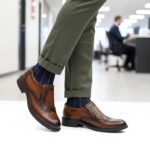 کفش کارمین بی بند مردانه با رویه چرم طبیعی چرم طبیعی – فروشگاه تبریزپا