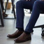 کفش کارمین بی بند مردانه با رویه چرم طبیعی چرم طبیعی – فروشگاه تبریزپا