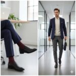 کفش چرم طبیعی هشترک دیاموند بی بند مردانه -رنگ مشکی-فروشگاه تبریزپا