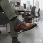 کفش مجلسی چرم طبیعی آریو | خرید اقساطی - تصویر 15