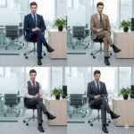 کفش مجلسی چرم تیتان بندی-تبریزپا