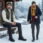 پوتین مردانه چرم بندی نیویورک-تبریزپا