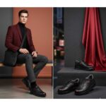 کفش اسپرت آتلانتیس بندی دورنگ اسپرت چرم طبیعی - فروشگاه تبریزپا