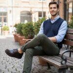 کفش روزمره چرم طبیعی نوا بندی مردانه-تبریزپا