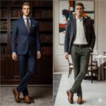 کفش استیل بی بند مردانه با رویه چرم طبیعی و طراحی-تبریزپا