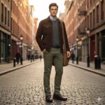 کفش روزمره اورکا چرم طبیعی مردانه-رنگ قهوه ای-فروشگاه تبریزپا