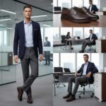 کفش کریستال بندی مردانه چرم طبیعی-محصول فروشگاه تبریزپا