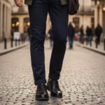 کفش مارکوس اسپرت چرم طبیعی –رنگ مشکی- فروشگاه تبریزپا