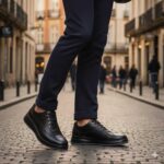 کفش مارکوس اسپرت چرم طبیعی –رنگ مشکی- فروشگاه تبریزپا