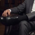 کفش مجلسی چرم طبیعی دیاموند بندی مشکی-تبریزپا