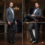 کفش مجلسی چرم طبیعی دیاموند بندی-رنگ مشکی-تبریزپا