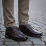 کفش روزانه چرم طبیعی فلیکس-رنگ قهوه ای-فروشگاه تبریزپا