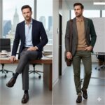 کفش مجلسی مردانه چرم آوالون بدون بند-رنگ قهوه ای-فروشگاه تبریزپا