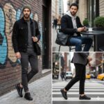 کفش واریور بندی مردانه چرم طبیعی –رنگ مشکی- محصول اسپرت فروشگاه تبریزپا