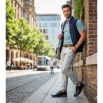 کفش لیو بندی چرم طبیعی مردانه اسپرت- رنگ مشکی- فروشگاه تبریزپا