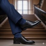 کفش مجلسی چرم طبیعی دیاموند هشترک بی بند | خرید اقساطی - تصویر 16