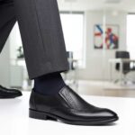 کفش مجلسی چرم طبیعی دیاموند هشترک بی بند | خرید اقساطی - تصویر 14