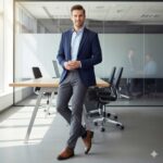 کفش چرم طبیعی مردانه دیاموند سرپنجه- رنگ عسلی-فروشگاه تبریزپا