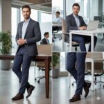 کفش چرم طبیعی دیاموند مردانه بنددار-رنگ قهوه ای-تبریزپا