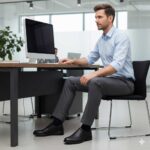 کفش چرمی تابستانی مردانه سانی-رنگ مشکی-فروشگاه تبریزپا