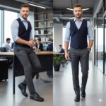 کفش آوا بندی مردانه چرم طبیعی - رنگ مشکی - فروشگاه تبریزپا