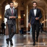 کفش مجلسی مردانه چرم طبیعی وگا هشترک بندی-رنگ مشکی-تبریزپا