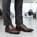 کفش مردانه مجلسی چرم طبیعی دیاموند سرپنجه بندی-رنگ قهوه ای- فروشگاه تبریزپا