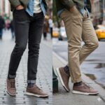 کفش انرژی پلاس نابوک مردانه چرم طبیعی اسپرت – رنگ قهوه ای - فروشگاه تبریزپا