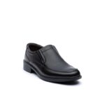 کفش مجلسی مردانه چرم نئو بی بند-نمای جلو-تبریزپا