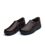 کفش آرچر بی بند مردانه چرم طبیعی-تبریزپا