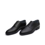 کفش مجلسی چرم طبیعی دیاموند بندی-رنگ مشکی-تبریزپا