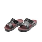 صندل دمپایی چرم تبریز-مدل پاریس