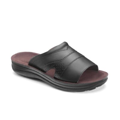 صندل دمپایی چرم طبیعی سبک و شیک تابستانی-ونیز-تبریزپا