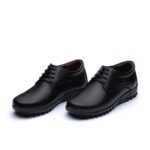 کفش روزانه چرم طبیعی فلیکس-رنگ مشکی-فروشگاه تبریزپا