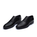 کفش چرم طبیعی دیاموند مردانه بنددار-رنگ مشکی-تبریزپا