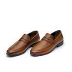 کالج چرم مجلسی کازا بی بند-قهوه ای-تبریزپا