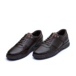 کفش اسپرت انرژی بندی مردانه چرم طبیعی - رنگ قهوه ای – فروشگاه تبریزپا