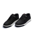 کفش انرژی پلاس نابوک مردانه چرم طبیعی اسپرت – رنگ مشکی - فروشگاه تبریزپا