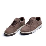 کفش انرژی پلاس نابوک مردانه چرم طبیعی اسپرت – رنگ قهوه ای - فروشگاه تبریزپا