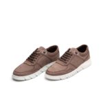 کفش انرژی نابوک بندی مردانه چرم طبیعی اسپرت – رنگ قهوه ای - فروشگاه تبریزپا