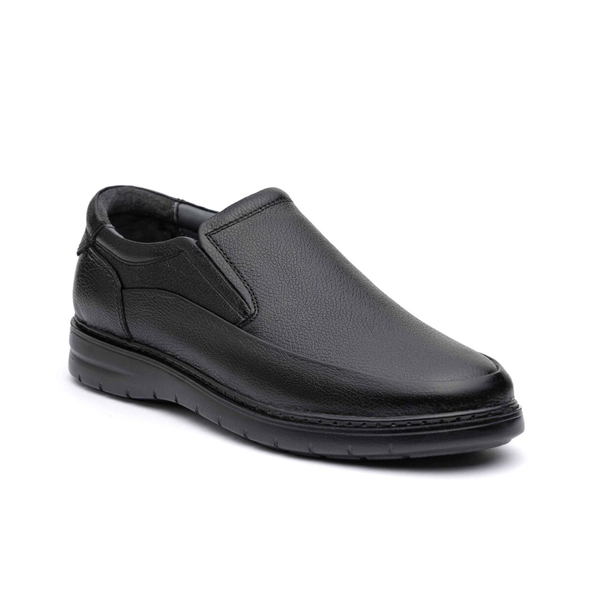 Y1014-2-1200x1200 کفش روزانه چرم طبیعی آوا بدون بند | خرید اقساطی - تصویر 1