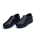 کفش فلیکس تابستانی بی بند مردانه چرم طبیعی – کفش چرمی تابستانی شبک و راحت-تبریزپا